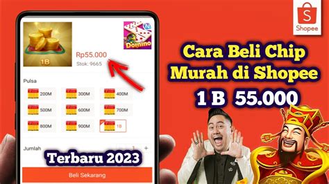 cara beli chip domino di shopee - Gems promo terbaru Garansi penuh event tiket minggu image 2