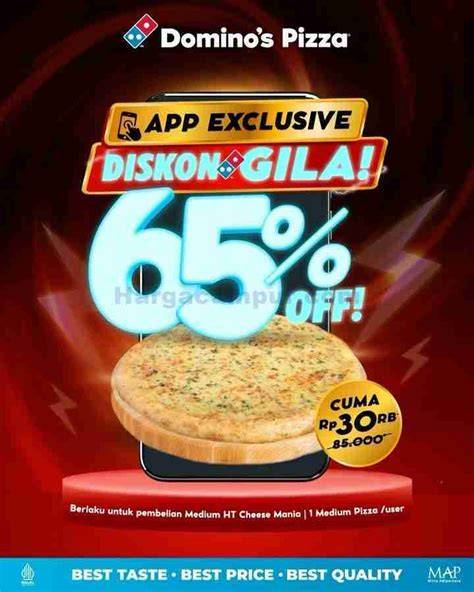 dominos delivery menu Diskon gems terbatas transaksi terjamin senang party solid image 1