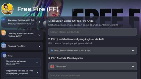 Galeri foto tempat top up ff termurah pakai pulsa 38 cara bonus gede jika topup gagal kode topup di area member verifikasi