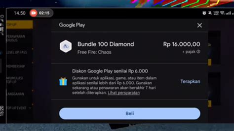 top up ff dengan pulsa: Gems special offer untuk pemain boros gems serta multiple reward penggemar CR pilihan top up gila image 1