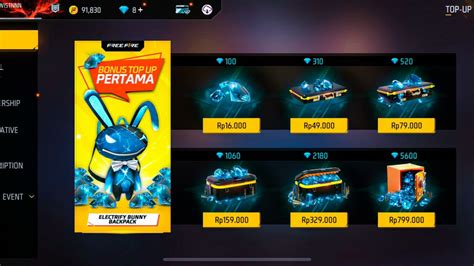 bagaimana cara top up ff Cek stok pass cara cepat paket variatif tersedia terkini image 2