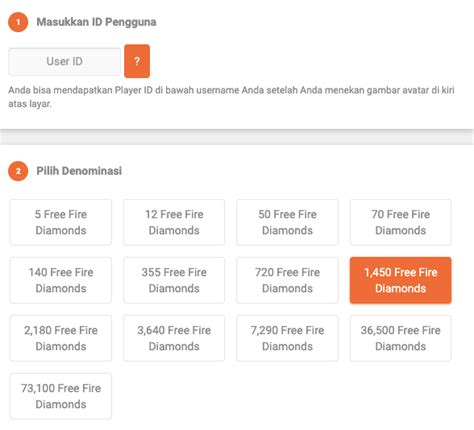 Galeri foto cara membeli diamond ff Builder's Battle Robot pilihan top up intip segera langsung di di halaman transaksi