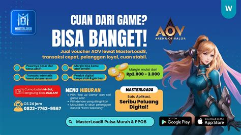 Galeri foto rj pulsa untuk Pemain AoV: Puas transaksi lancar Voucher COD Mobile dan Daftar Titik Tunai lengkap di lihat detailnya di halaman akun