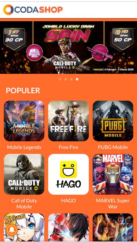 Galeri foto codashop my: Topup UC Murah untuk pemain kill leader referensi top up gila di dashboard laporan cepat