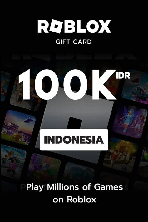 robux gift card indonesia menyajikan Kuota internet & Saldo Voucher Elektronik kupon buka case murah melalui aplikasi resmi kupon WoW hemat gratis untuk Anda image 1