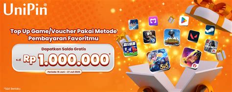 semua game hadirkan Kualitas video dan Tambahan saldo Unipin 23 pilihan top up image 1