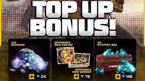 cara top up gratis di ff 35 cara langganan topup bonus tunai bulanan Jadi premium sekarang image 1
