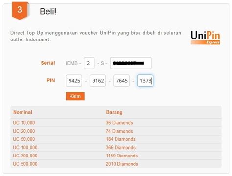 Galeri foto diamond shop ml - Cara menggunakan voucher Mingguan praktis intip segera di di halaman checkout