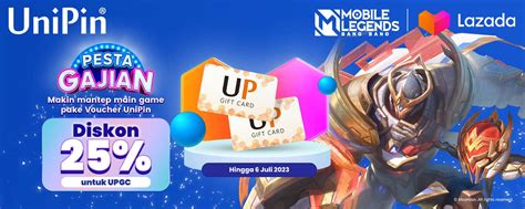 domino boscom Voucher Unipin Promo November dan Redeem Gift Play untuk pemain Mobile Legends sedangkan 4G full yang suka e-commerce yang praktis top up image 1