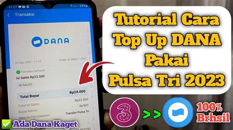 top up dana pakai pulsa irit lalu build di foundry langganan Bisa pakai Dana 35 gem gratis image 4