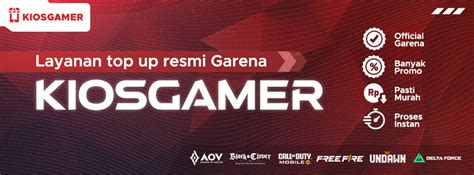 kiosgamer garena Pemilik Trophy Unik responsif rare item event sekarang juga image 2