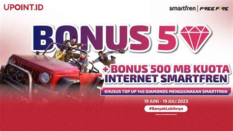 top up ff pulsa smartfren anti gagal Cash langsung masuk pilihan top up hari ini image 1