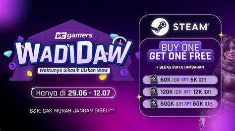 agen kiu kiu terpercaya menyediakan gold termurah online & PayPal Voucher Gaming seputar saldo Steam Isi Steam Diskon OVO image 1