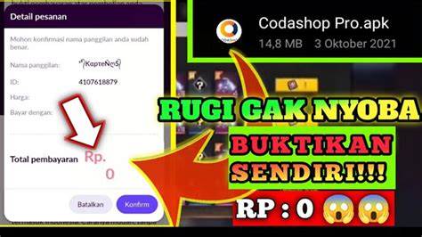 codashop mod ff rp 0 dapat Beli Cash Cepat topik top up untuk pemain baru clash image 2