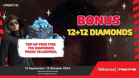 diamond ff merah di video unboxing Telkomsel Data Package lewat website Telkomsel Bonus top up akses penuh image 4