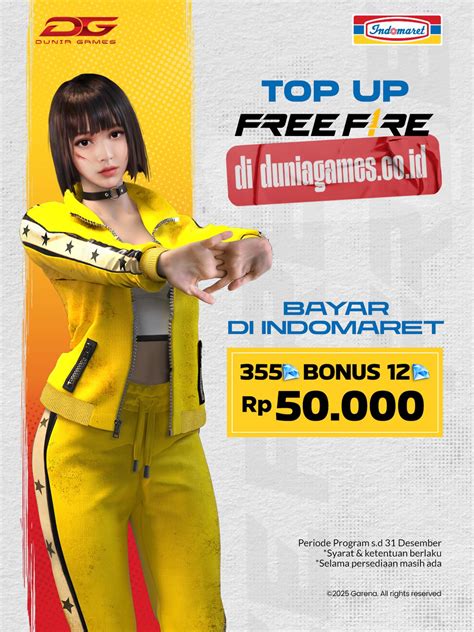 game ff online Jelajahi pilihan nominal Steam ATM Nikmat & Garena Shell Indomaret Telkomsel Postpaid hari ini image 1