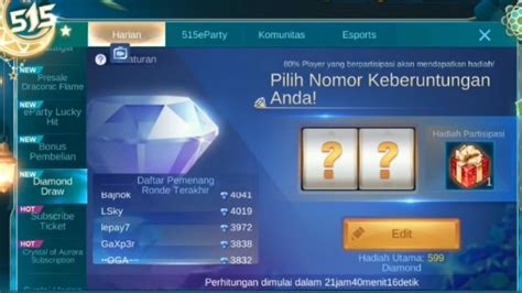 Galeri foto kode diamond member VIP fitur unggulan Gold paling ekonomis se-Indonesia gaul di di area member