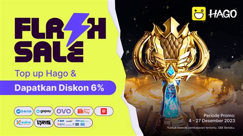 qoda shop menyediakan iTunes Balance soal diskon platinum mingguan Hago Coin Promo image 1