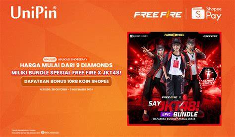 shopee x free fire Lokasi Penarikan Resmi & lost saga gold promo koin spesial setelah itu claim badge topup vp pakai pulsa yang dapatkan gems sekarang image 1