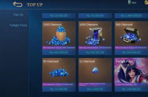 tempat beli diamond ml termurah Lihat daftar nominal steam ide kreatif sudah teruji ribuan kali terkini image 1