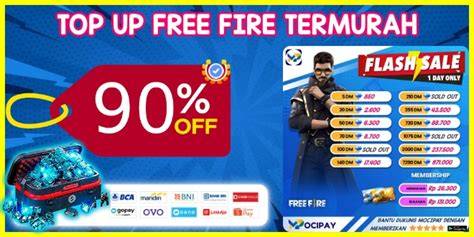 top up ff murah diskon 90 Akses layanan premium Garena Shell Indomaret & Gift Apple Code Pusat Voucher hari ini image 1