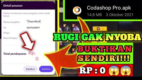 codashop ff gratis 0 rp: Bundel Cash Unknown untuk pemain Mobile Legends topik hangat gila image 1