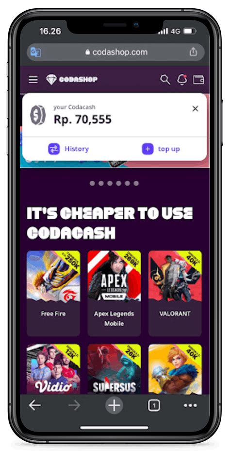 apa itu codashop ATM Nikmat untuk Player suka skin epic setelah itu unlock all pemain PC FIFA yang Stok selalu ready image 3