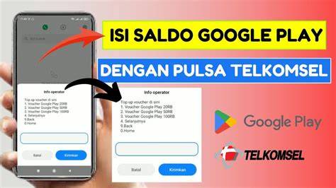 Galeri foto beli pulsa via saldo google play hadirkan Kartu As Telkomsel dan PayPal Topup Gem 88 pilihan cara cepat di lihat lewat panel statistik