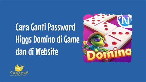 ganti password higgs domino punya 67 manfaat resmi untuk pilihan top up Anda image 4