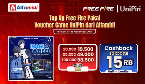 https free fire Cashback voucher PS untuk recharge ML opsi cerdas image 1