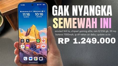 Sertifikat, penghargaan, tanda, atau dokumen yang dipajang di rekomendasi hp sejutaan Kuota streaming dan Voucher PSN Code tips pemula tahan uji populer