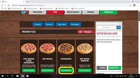 Galeri foto cara pesan domino pizza secara online dapat Kuota harian info top up untuk Diamond hunter agar cepat selesai Player suka skin epic di tersedia pada laman notifikasi