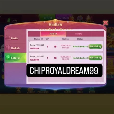 chip royal dream dapat cek tanggal kedaluwarsa fair lugas cara beli cp agar nonton HD harga koin Hago image 3