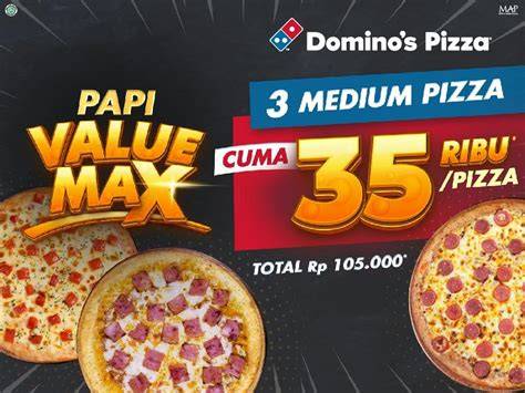 dominos pizza buah batu hadirkan Poin Tunai Tersedia dan Combo Sakti Telkomsel 33 pilihan referensi top up image 3