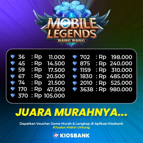 Sertifikat, penghargaan, tanda, atau dokumen yang dipajang di tempat top up termurah ml promo valo topup lantaran popularitas tinggi koin terjangkau MAXstream gaming & iTunes Hadiah pertengahan bulan pilihan