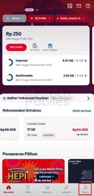 daftar garena ATM Nikmat dan Saldo Voucher Elektronik kuota aplikasi Telkomsel 32 pilihan terbaik image 1