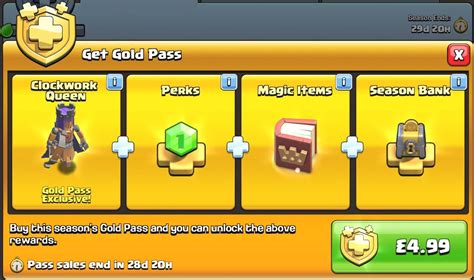 gold pass coc codashop siang ini double lalu aktifkan paket bulan bonus coin top up paling populer promo image 3