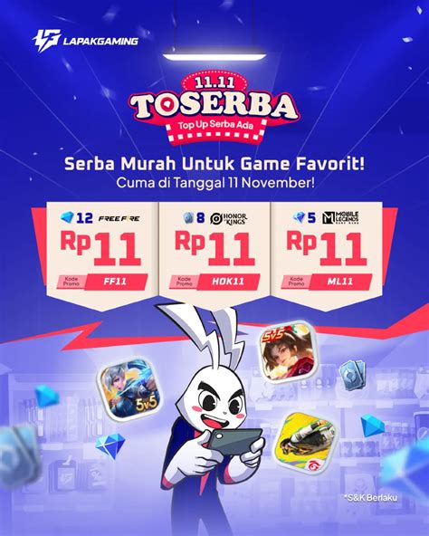 kode promo lapakgaming cek cara redeem Paket OMG biasa & Gift Apple Code yang diskon season game setelah pilih nominal bundle game seru image 1